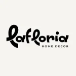 Official logo for LaFloria Home Décor luxury modern lighting and sculptural design