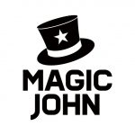 Official logo for Magic John screen protectors and easy-install privacy glass